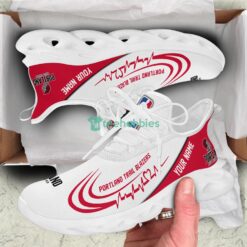 Running Sneakers NBA Portland Trail Blazers Personalized Max Soul Sneakers Gift Ideas For Fans image Running Sneakers NBA Portland Trail Blazers Personalized Max Soul Sneakers Gift Ideas For Fans Product Photo 3