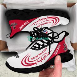 Running Sneakers NBA Portland Trail Blazers Personalized Max Soul Sneakers Gift Ideas For Fans image Running Sneakers NBA Portland Trail Blazers Personalized Max Soul Sneakers Gift Ideas For Fans Product Photo 4