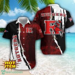Rutgers Scarlet Knights Logo Team Printed 3D Hawaiian Shirt Beach Summer Gift Product Photo 1