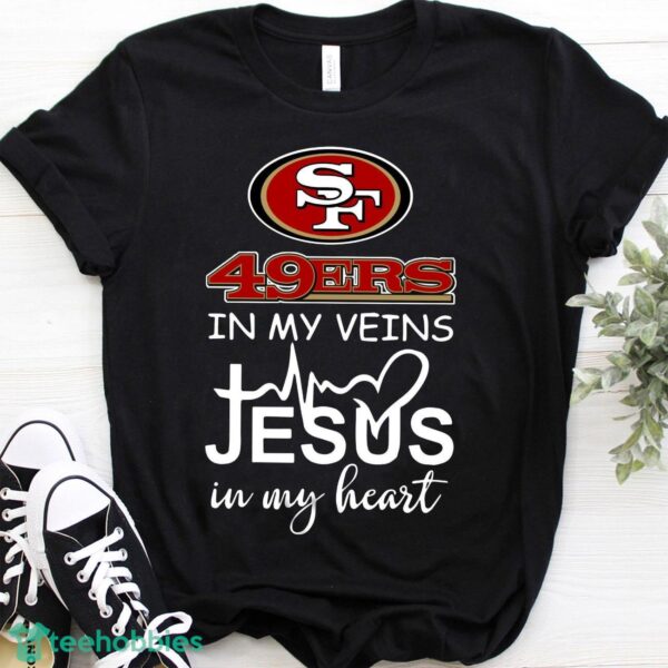 San Francisco ers Jesus T-Shirt Hoodie Sweatshirt Product Photo 3