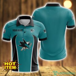 San Jose Sharks 3D Polo Shirt Personalized Name Gift Ideas For Fans Product Photo 1