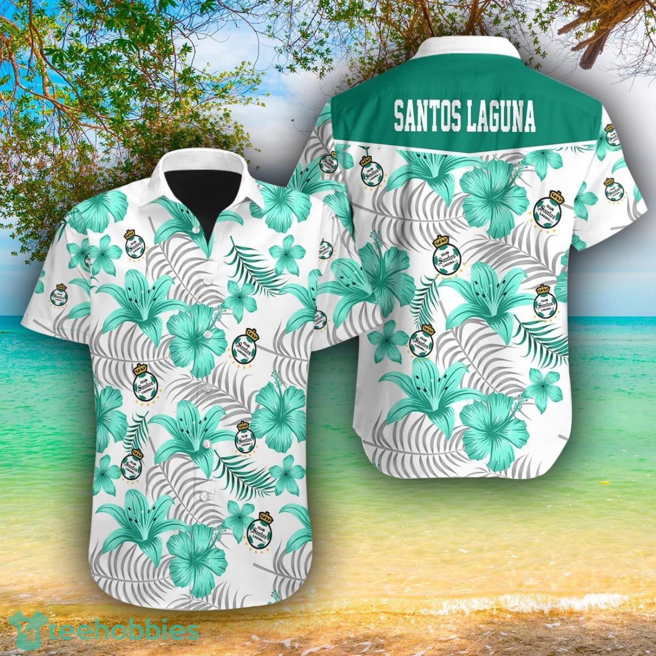 Santos Laguna AOP Hawaiian Shirt For Men And Women Summer Gift Product Photo 1