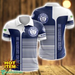 SC Marimex Kolín Striped 3D Polo Shirt For Men Product Photo 1