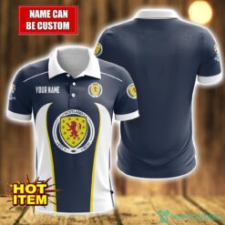 Scotland national football team 3D Polo Shirt Personalized Name Gift Ideas For Fans Product Photo 1