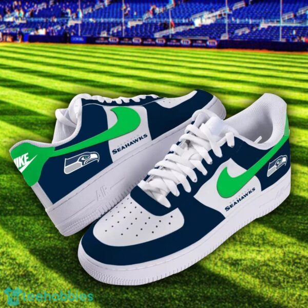 Seattle seahawks Air Force Shose For Fans AF1 NFL Sneakers Product Photo 1