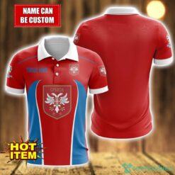 Serbia national football team 3D Polo Shirt Personalized Name Gift Ideas For Fans Product Photo 1