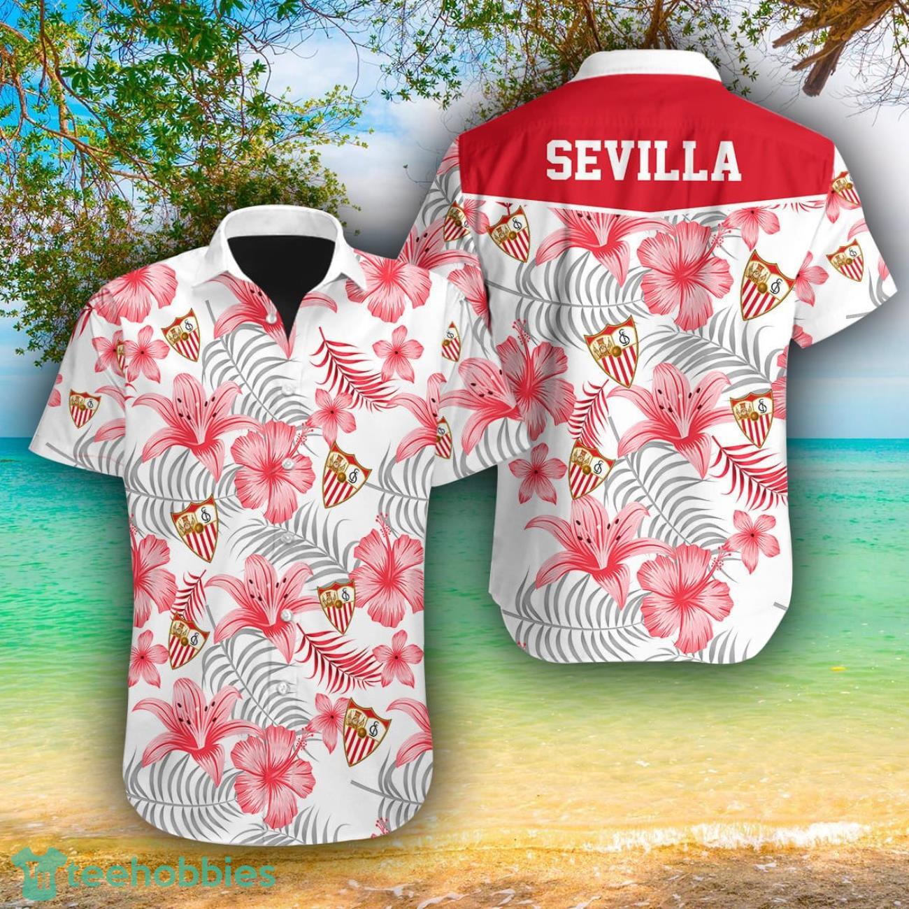 Sevilla AOP Hawaiian Shirt For Men And Women Summer Gift Product Photo 1
