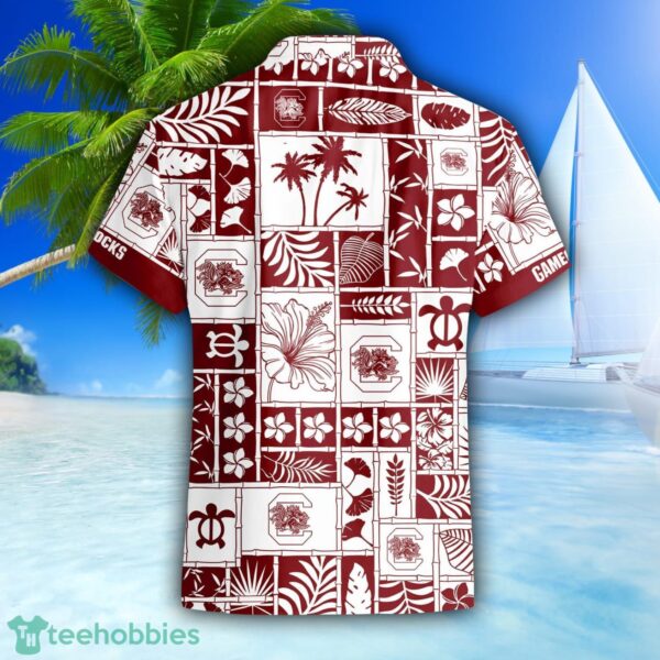 South Carolina Gamecocks 3D Hawaiian Shirt Special Beach Pattern Hawaii Shirt Product Photo 3