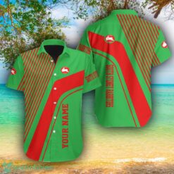 South Sydney Rabbitohs AOP Hawaiian Shirt For Men And Women Summer Gift Custom Name Product Photo 1