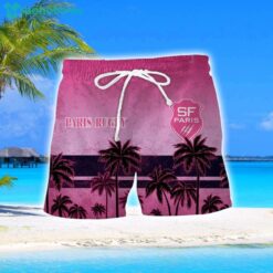 Stade Francais Coconut Aloha Hawaiian Shirt And Shorts Beach Set For Men And Women Product Photo 2
