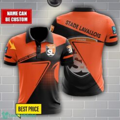 Stade Lavallois Mayenne FC Polo Shirt Personalized Name Product Photo 1