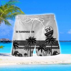 SV Sandhausen Coconut Aloha Hawaiian Shirt And Shorts Beach Set For Men And Women Product Photo 2