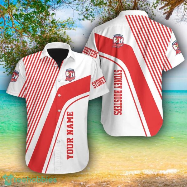 Sydney Roosters AOP Hawaiian Shirt For Men And Women Summer Gift Custom Name Product Photo 1
