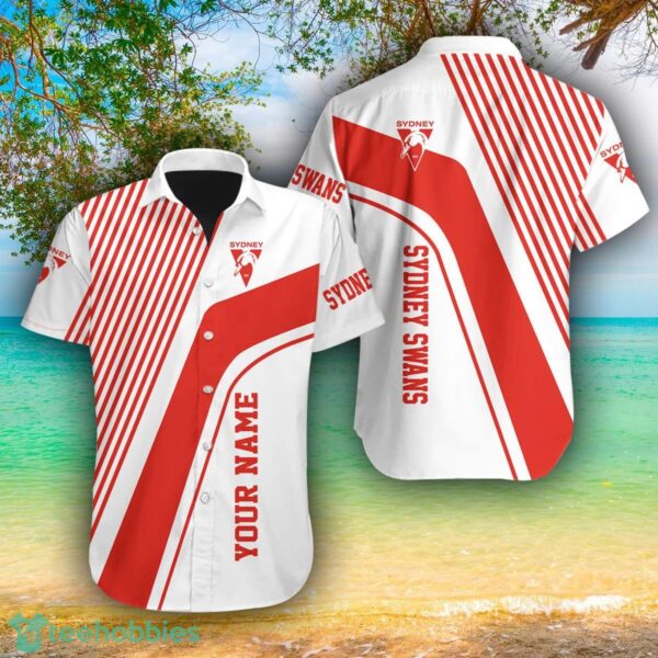 Sydney Swans AOP Hawaiian Shirt For Men And Women Summer Gift Custom Name Product Photo 1
