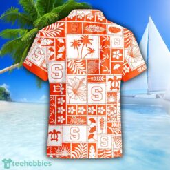 Syracuse Orange 3D Hawaiian Shirt Special Beach Pattern Hawaii Shirt image Syracuse Orange 3D Hawaiian Shirt Special Beach Pattern Hawaii Shirt Product Photo 3