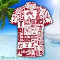 Temple Owls 3D Hawaiian Shirt Special Beach Pattern Hawaii Shirt image Temple Owls 3D Hawaiian Shirt Special Beach Pattern Hawaii Shirt Product Photo 2