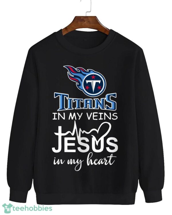 Tennessee Titans Jesus T-Shirt Hoodie Sweatshirt Product Photo 2