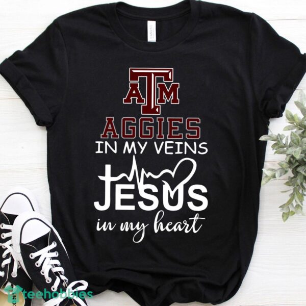 Texas A&M Aggies Jesus T-Shirt Hoodie Sweatshirt Product Photo 3