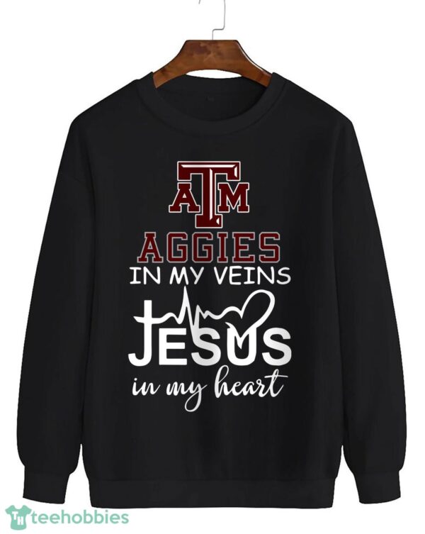 Texas A&M Aggies Jesus T-Shirt Hoodie Sweatshirt Product Photo 1