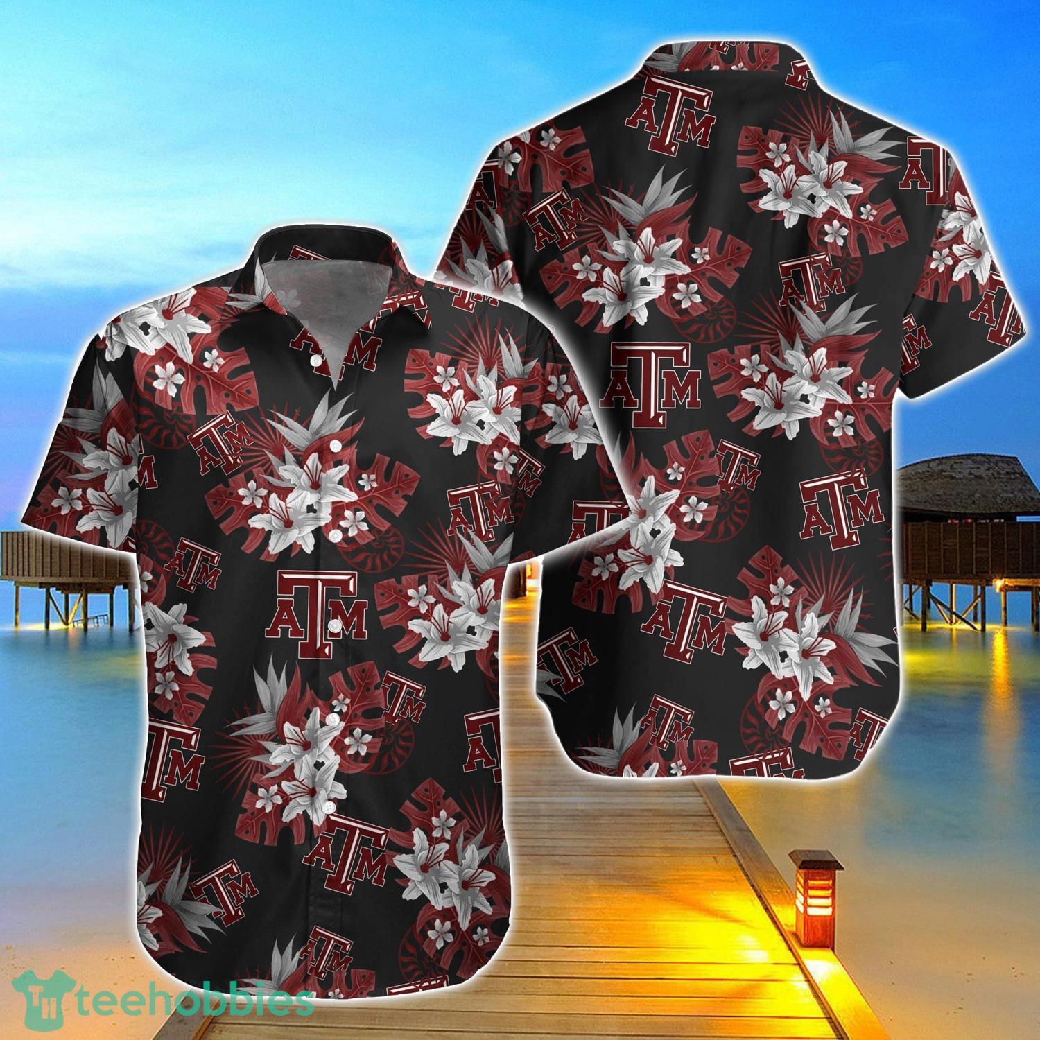 Texas A&M Aggies Aloha Hawaiian Shirt Gifts For Summer Vacation Product Photo 1