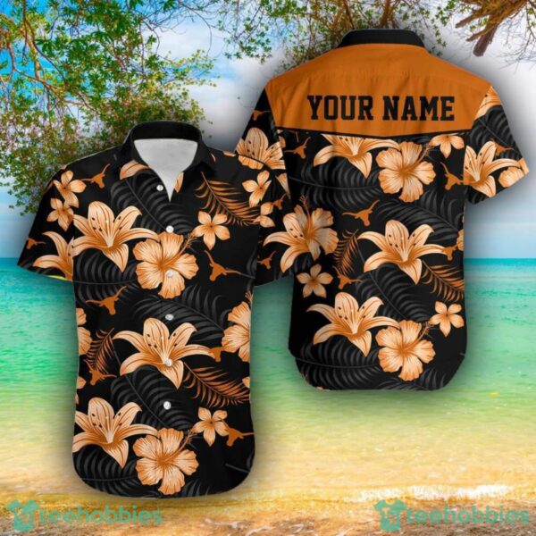 Texas Longhorns 3D Hawaii Shirt For Men And Women Custom Name Product Photo 1