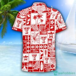 Texas Tech Red Raiders Hawaiian Shirt 3D Hawaiian Shirt Special Beach Pattern Hawaii Shirt image Texas Tech Red Raiders Hawaiian Shirt 3D Hawaiian Shirt Special Beach Pattern Hawaii Shirt Product Photo 2