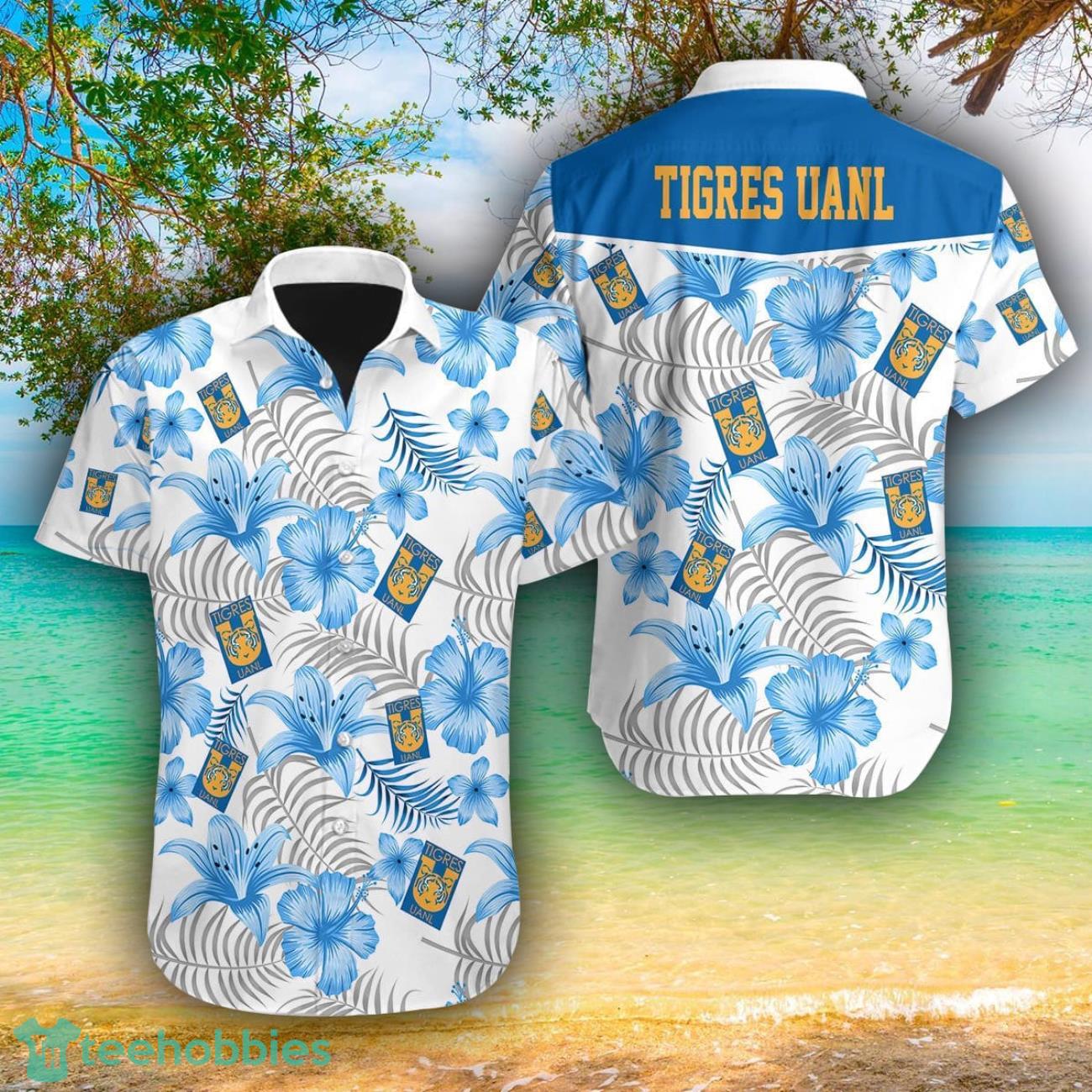 Tigres UANL AOP Hawaiian Shirt For Men And Women Summer Gift Product Photo 1