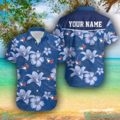 Toronto Blue Jays 3D Hawaii Shirt For Men And Women Custom Name Product Photo 1