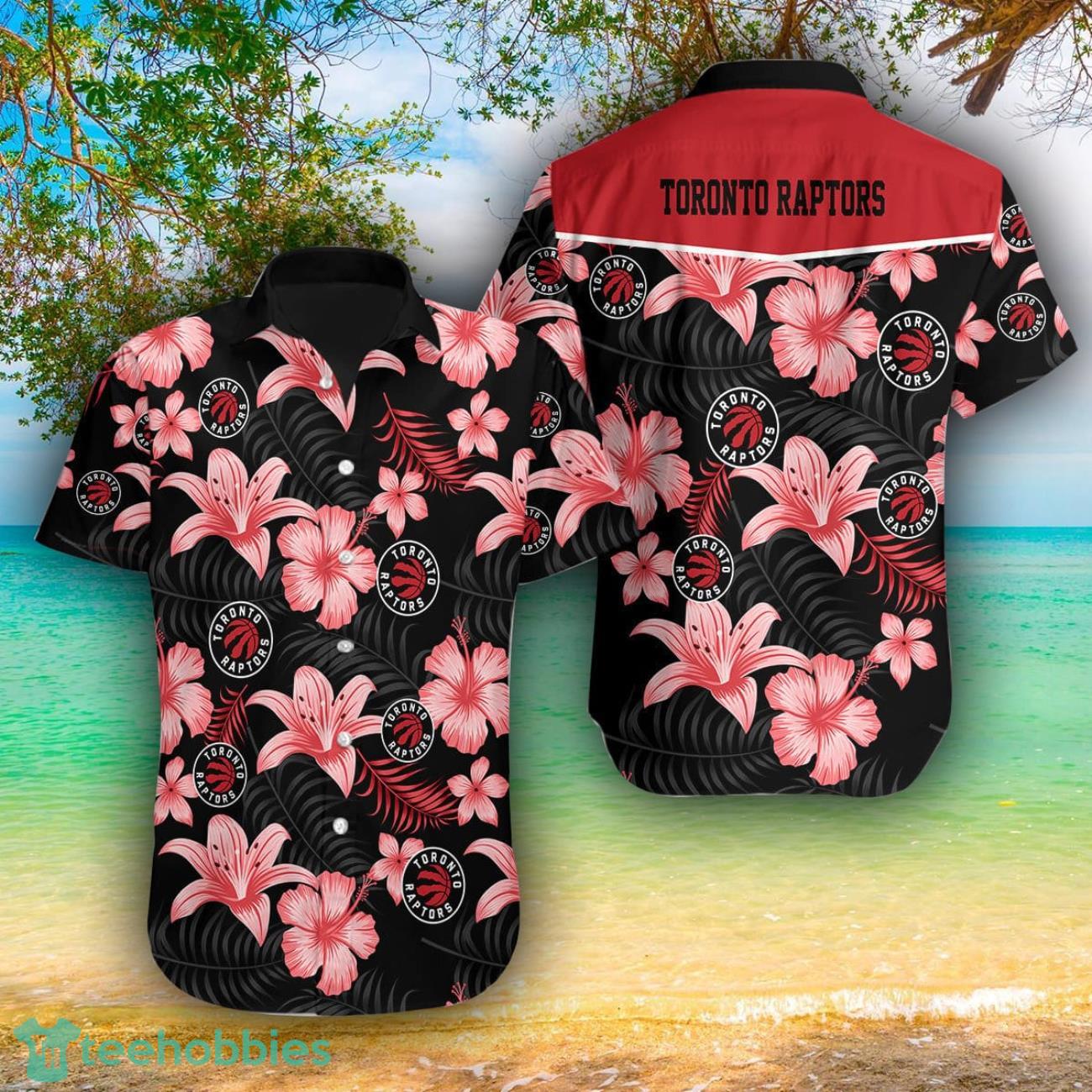 Toronto Raptors AOP Hawaiian Shirt For Men And Women Summer Gift Product Photo 1