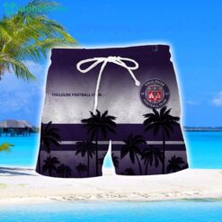 Toulouse Football Club Coconut Aloha Hawaiian Shirt And Shorts Beach Set For Men And Women image Toulouse Football Club Coconut Aloha Hawaiian Shirt And Shorts Beach Set For Men And Women Product Photo 2