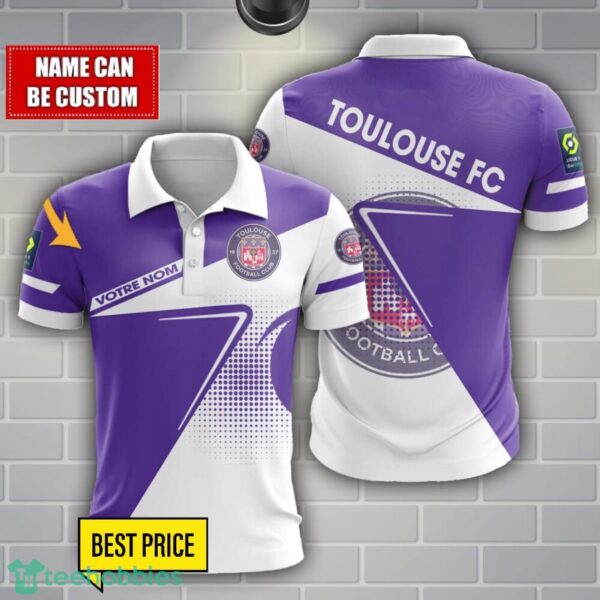 Toulouse Football Club Polo Shirt Personalized Name Product Photo 1