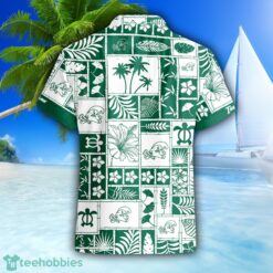 Tulane Green Wave 3D Hawaiian Shirt Special Beach Pattern Hawaii Shirt image Tulane Green Wave 3D Hawaiian Shirt Special Beach Pattern Hawaii Shirt Product Photo 3