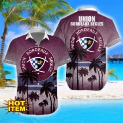 Union Bordeaux Begles Coconut Aloha Hawaiian Shirt And Shorts Beach Set For Men And Women Product Photo 1