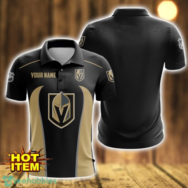 Vegas Golden Knights 3D Polo Shirt Personalized Name Gift Ideas For Fans Product Photo 1