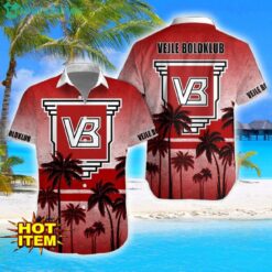 Vejle Boldklub Coconut Aloha Hawaiian Shirt And Shorts Beach Set For Men And Women Product Photo 1
