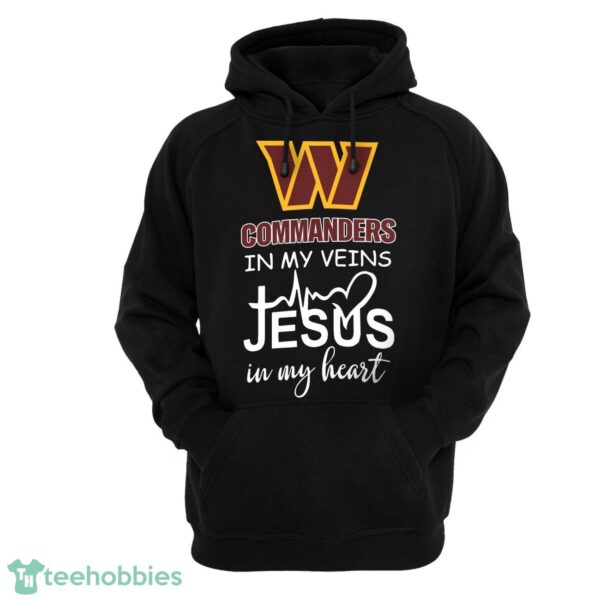 Washington Commanders Jesus T-Shirt Hoodie Sweatshirt Product Photo 1