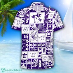 Washington Huskies 3D Hawaiian Shirt Special Beach Pattern Hawaii Shirt Product Photo 2