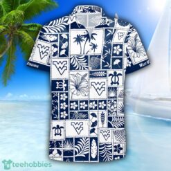 West Virginia Mountaineers 3D Hawaiian Shirt Special Beach Pattern Hawaii Shirt Product Photo 2