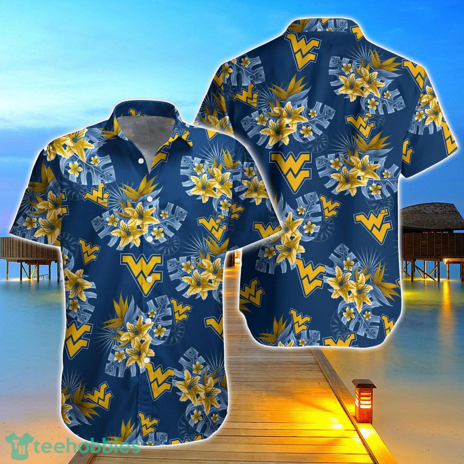 West Virginia Mountaineers Tide Aloha Hawaiian Shirt Gifts For Summer Vacation Product Photo 1