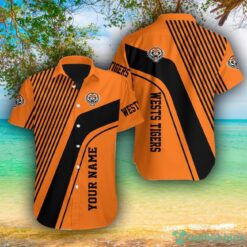 Wests Tigers AOP Hawaiian Shirt For Men And Women Summer Gift Custom Name Product Photo 1