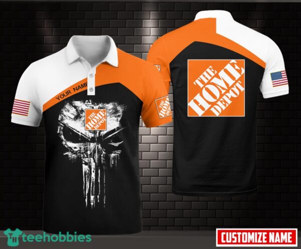 3D All Over Printed home depot Polo Shirt Custom Name Product Photo 1