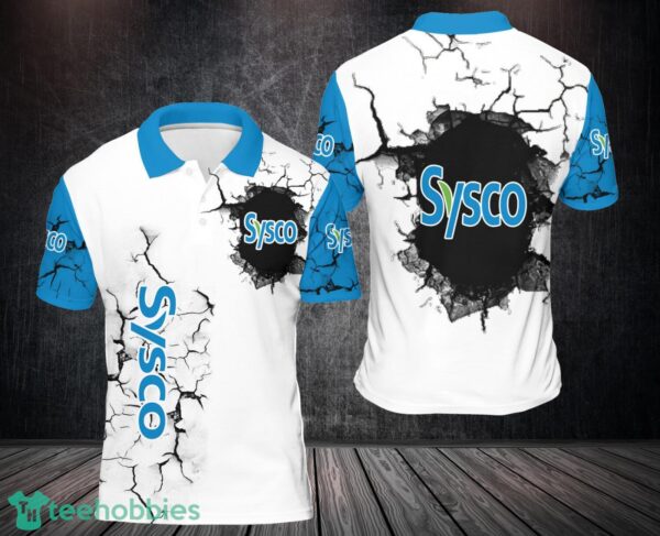 3D All Over Printed sysco Polo Shirt Product Photo 1