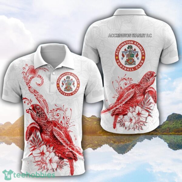 Accrington Stanley Turtle White Polo Shirt For Men And Women Gofl Polo Product Photo 1