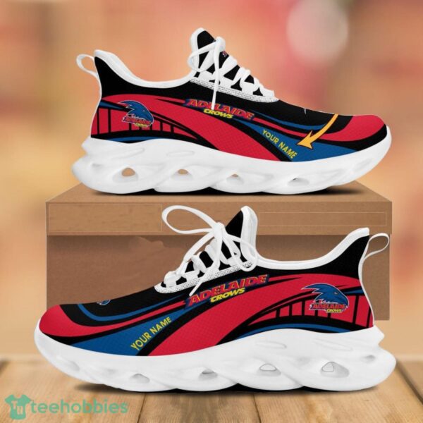 AFL Adelaide Football Club Max Soul Shoes Custom Name Clunky Sneakers For Fans Product Photo 2