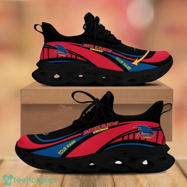 AFL Adelaide Football Club Max Soul Shoes Custom Name Clunky Sneakers For Fans Product Photo 1