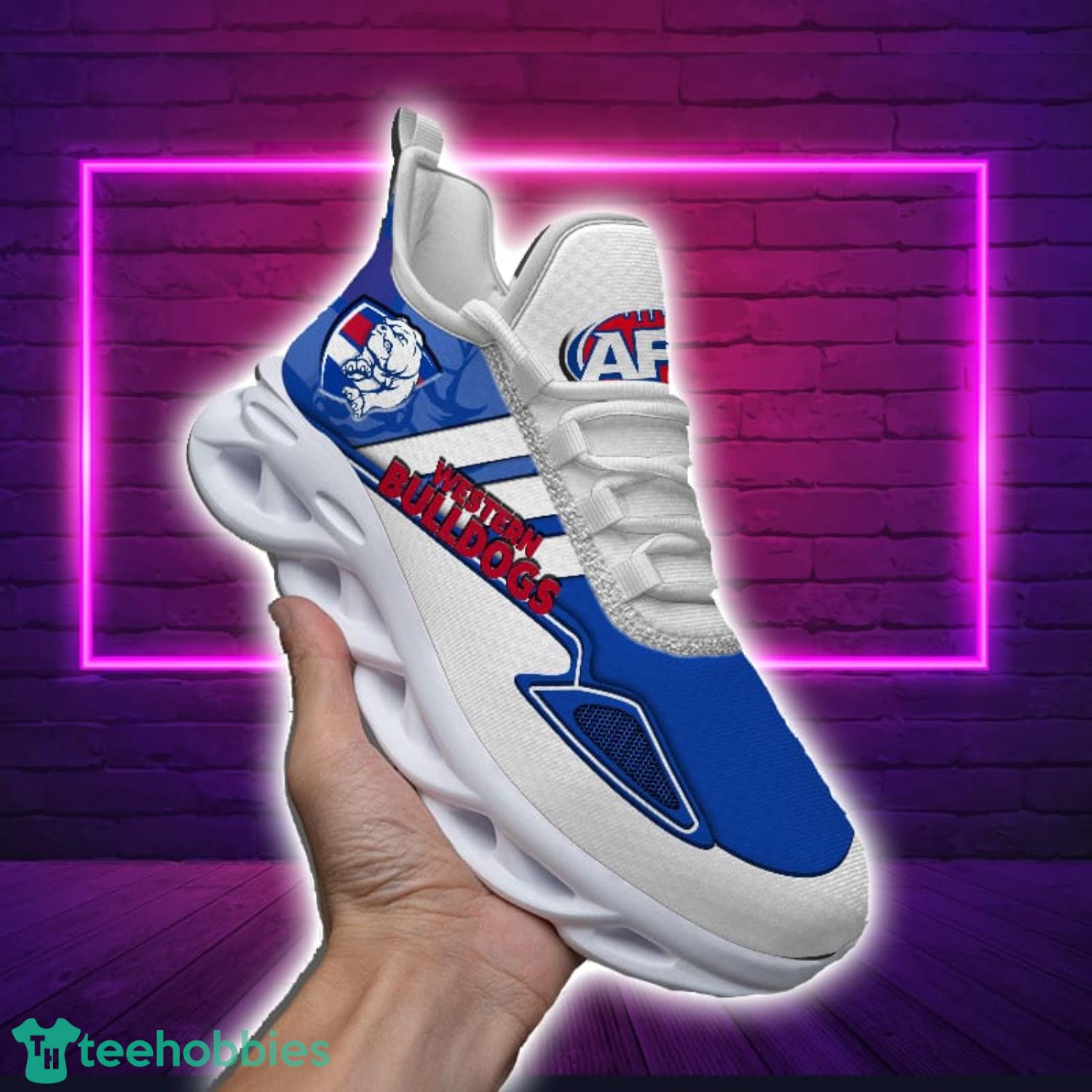 AFL Western Bulldogs Max Soul Shoes Clunky Sneakers For Men and Women image AFL Western Bulldogs Max Soul Shoes Clunky Sneakers For Men and Women Product Photo 1