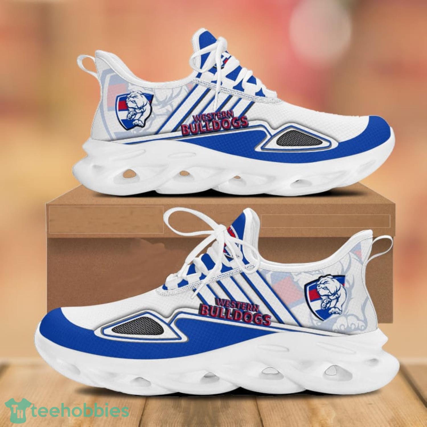 AFL Western Bulldogs Max Soul Shoes Clunky Sneakers Sport Shoes image AFL Western Bulldogs Max Soul Shoes Clunky Sneakers Sport Shoes Product Photo 2