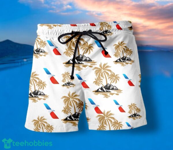 AMERICAN AIRLINES Lover Hawaiian Shirt And Shorts For Men And Women Summer Vacation Shirt Product Photo 2