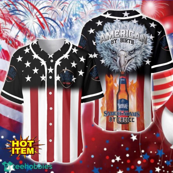 American By Birth Samuel Adams By Choice Baseball Jersey For Men And Women Product Photo 1