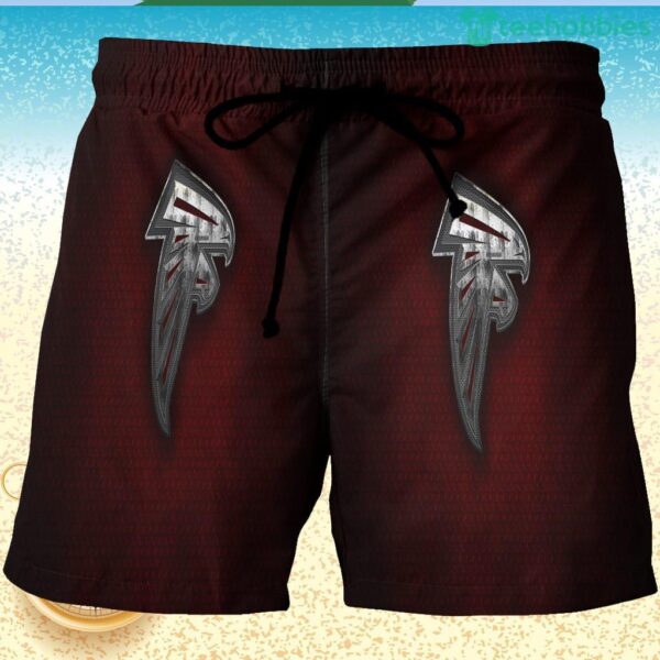 Atlanta Falcons Metal3 3D Printed Hawaiian Shorts Product Photo 1